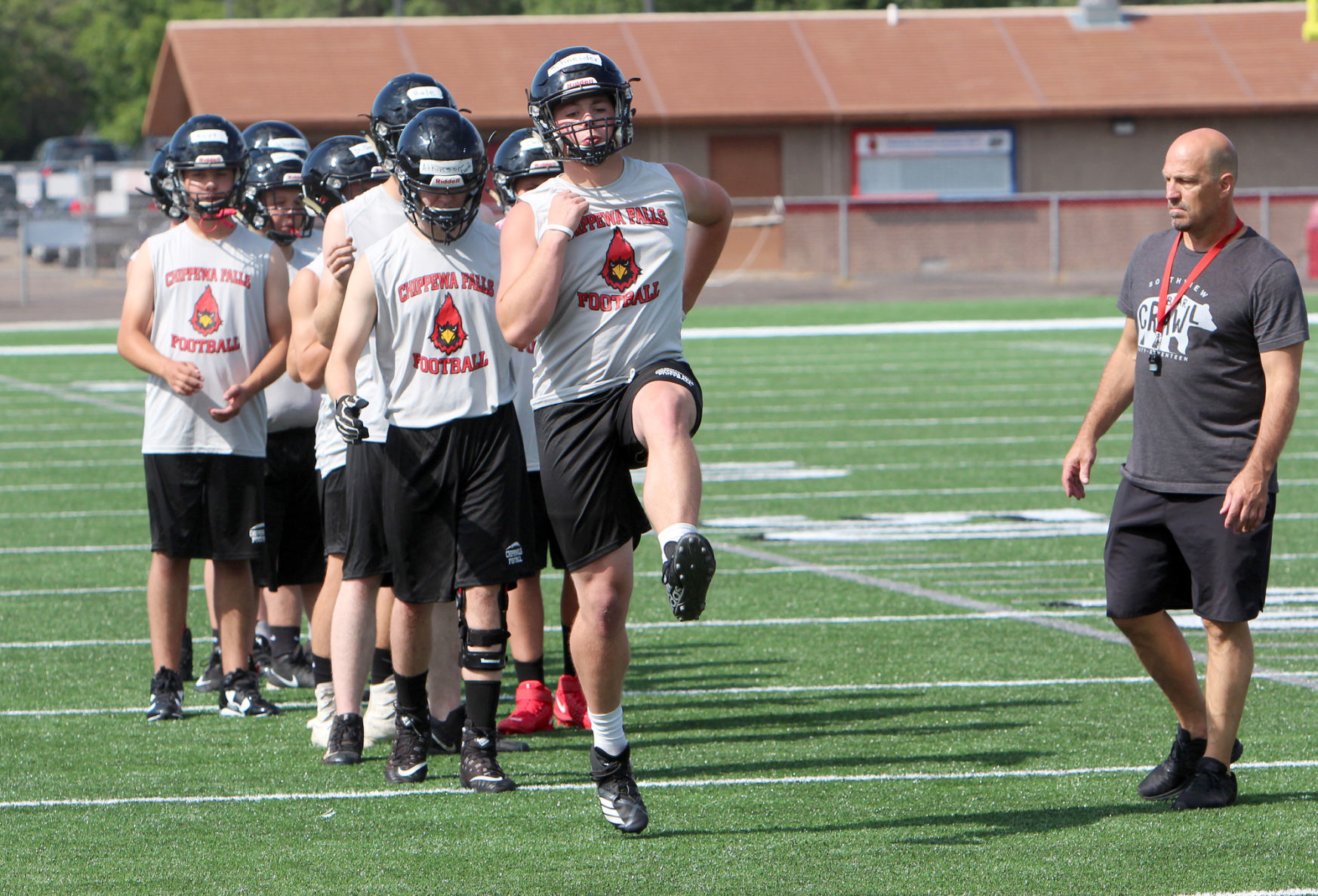 Chi-Hi First Day of Football Practice 8-6-19